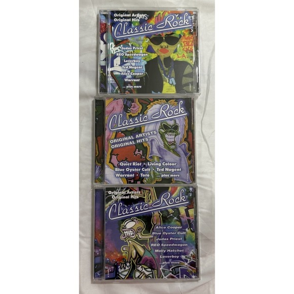 Other - Lot Of 3!Classic Rock, #1,‎ #2, #3 by Various Artists